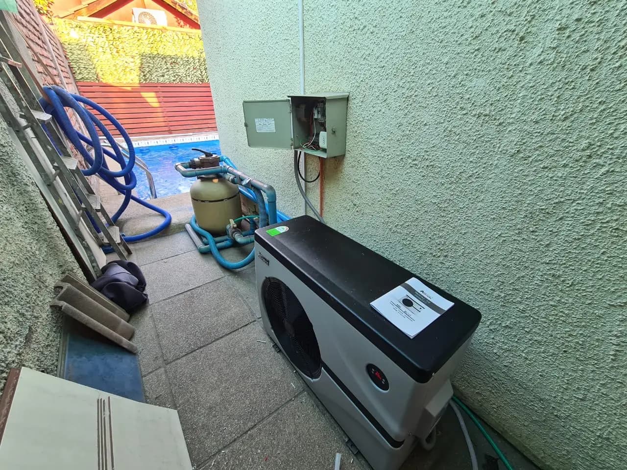 Instalación bomba de calor Aquark